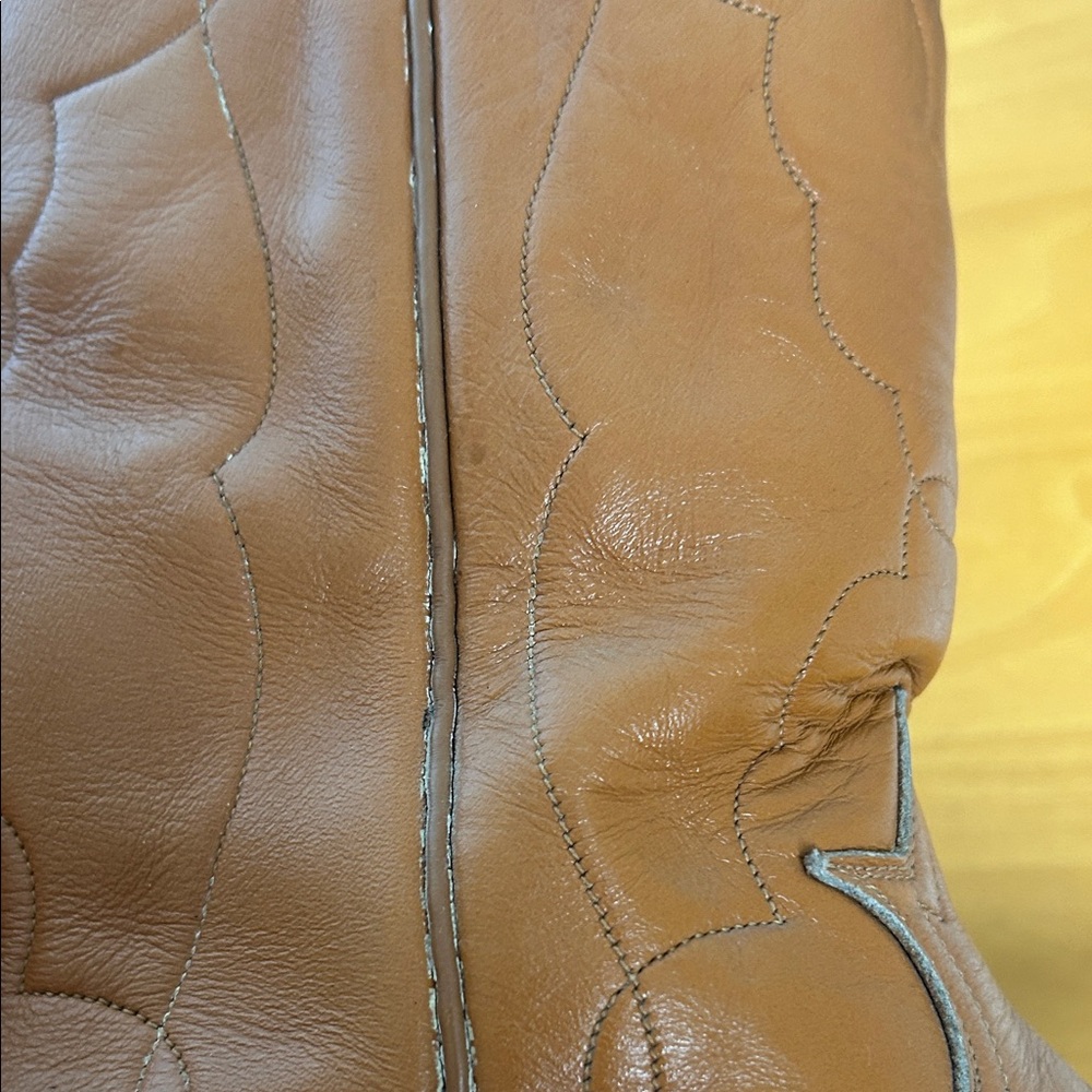 1960’s Tony Lama Lizard tip pee wee Cowboy Boots 7.5 - Picture 10 of 11